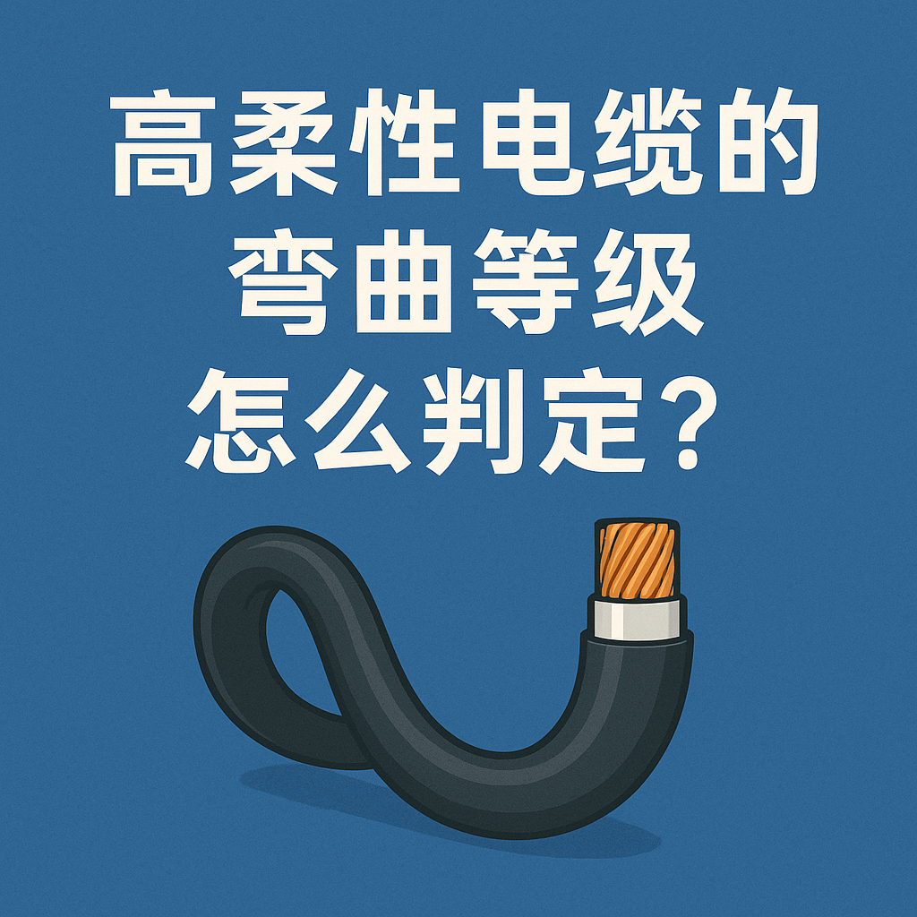 高柔性电缆的弯曲品级怎么判断？？？？