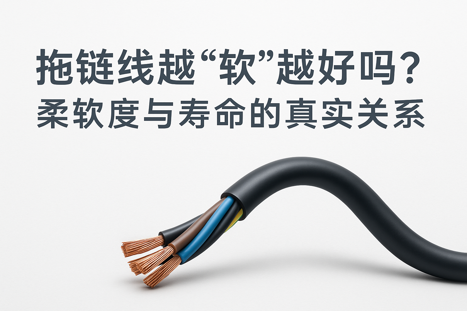 拖链线越“软”越好吗？？？？柔软度与寿命的真实关系